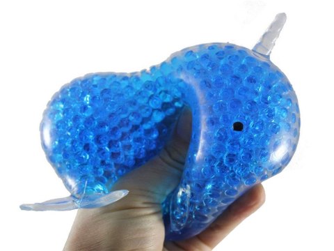 Gniotek antystresowy żelowy squishy delfin kulki sensoryczny duży zgniotek Gniotek antystresowy żelowy squishy delfin kulki sensoryczny duży zgniotek