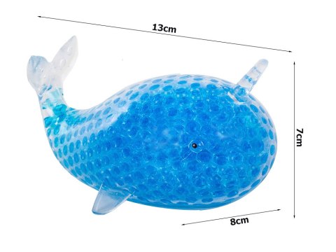 Gniotek antystresowy żelowy squishy delfin kulki sensoryczny duży zgniotek Gniotek antystresowy żelowy squishy delfin kulki sensoryczny duży zgniotek