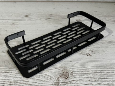 Półka łazienkowa do łazienki pod prysznic do kuchni loft wisząca metalowa Półka łazienkowa do łazienki pod prysznic do kuchni loft wisząca metalowa