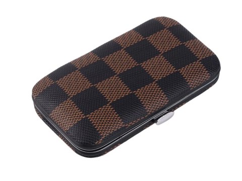 Zestaw do paznokci przybornik manicure pedicure etui cążki 7 elementów Zestaw do paznokci przybornik manicure pedicure etui cążki 7 elementów