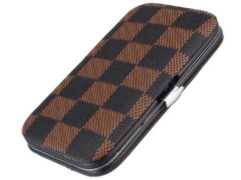 Zestaw do paznokci przybornik manicure pedicure etui cążki 7 elementów Zestaw do paznokci przybornik manicure pedicure etui cążki 7 elementów
