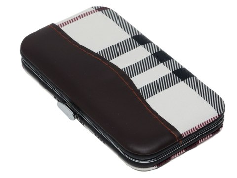 Zestaw do paznokci przybornik manicure pedicure etui cążki 7 elementów Zestaw do paznokci przybornik manicure pedicure etui cążki 7 elementów