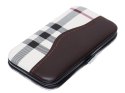 Zestaw do paznokci przybornik manicure pedicure etui cążki 7 elementów