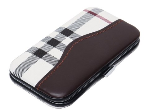 Zestaw do paznokci przybornik manicure pedicure etui cążki 7 elementów Zestaw do paznokci przybornik manicure pedicure etui cążki 7 elementów