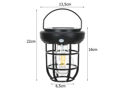 Lampa solarna z czujnikiem zmierzchu ruchu 3 tryby 3 led 1800lm wodoodporna Lampa solarna z czujnikiem zmierzchu ruchu 3 tryby 3 led 1800lm wodoodporna