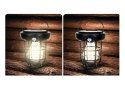 Lampa solarna z czujnikiem zmierzchu ruchu 3 tryby 3 led 1800lm wodoodporna