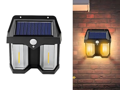 Lampa solarna z czujnikiem zmierzchu ruchu 3 tryby wodoodporna 1200lm Lampa solarna z czujnikiem zmierzchu ruchu 3 tryby wodoodporna 1200lm