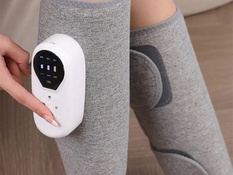 Masażer powietrzny uciskowy do nóg łydki air bag podgrzewany z kompresją Masażer powietrzny uciskowy do nóg łydki air bag podgrzewany z kompresją