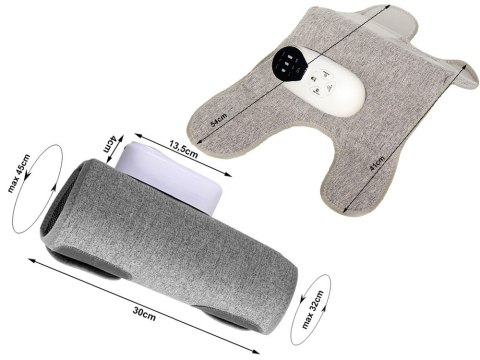 Masażer powietrzny uciskowy do nóg łydki air bag podgrzewany z kompresją Masażer powietrzny uciskowy do nóg łydki air bag podgrzewany z kompresją