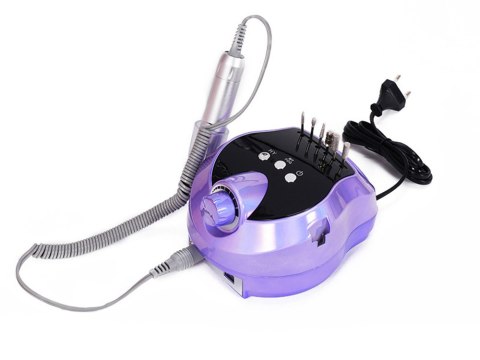 Frezarka do paznokci manicure pedicure 80w profesjonalna mocna + frezy 6szt Frezarka do paznokci manicure pedicure 80w profesjonalna mocna + frezy 6szt