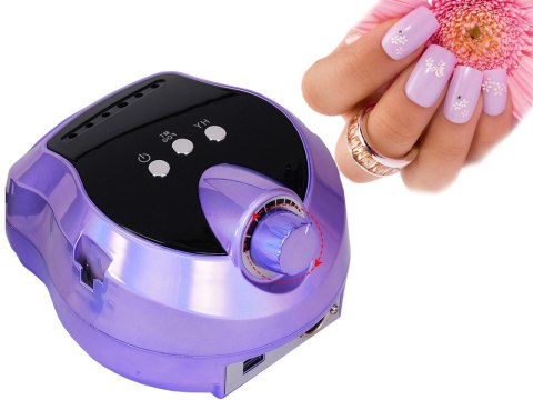 Frezarka do paznokci manicure pedicure 80w profesjonalna mocna + frezy 6szt Frezarka do paznokci manicure pedicure 80w profesjonalna mocna + frezy 6szt