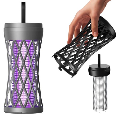 Lampa owadobójcza uv na komary muchy elektryczna owady pułkapka skuteczna Lampa owadobójcza uv na komary muchy elektryczna owady pułkapka skuteczna