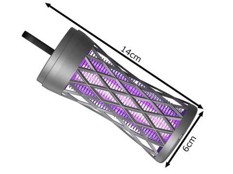 Lampa owadobójcza uv na komary muchy elektryczna owady pułkapka skuteczna Lampa owadobójcza uv na komary muchy elektryczna owady pułkapka skuteczna
