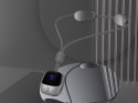 Masażer elektrostymulator szyi karku mały rozgrzewający 9 poziomów mocy