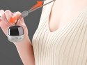 Masażer elektrostymulator szyi karku mały rozgrzewający 9 poziomów mocy