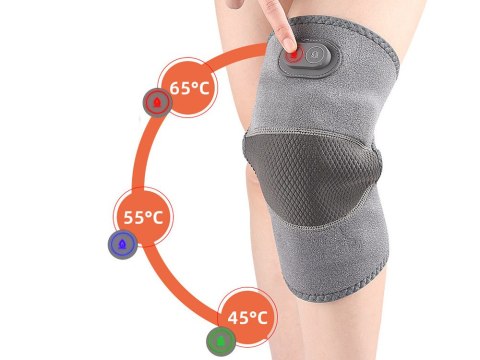Opaska podgrzewająca na kolano masująca wibracyjna masaż grzejący 3 tryby Opaska podgrzewająca na kolano masująca wibracyjna masaż grzejący 3 tryby