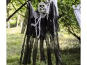 Dekoracja halloween wisząca ozdoba duch szkielet śmierć zjawa czaszka 80 cm