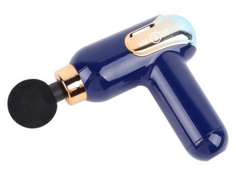 Mini pistolet do masażu mocny masażer massage gun przenośny + 4 końcówki Mini pistolet do masażu mocny masażer massage gun przenośny + 4 końcówki