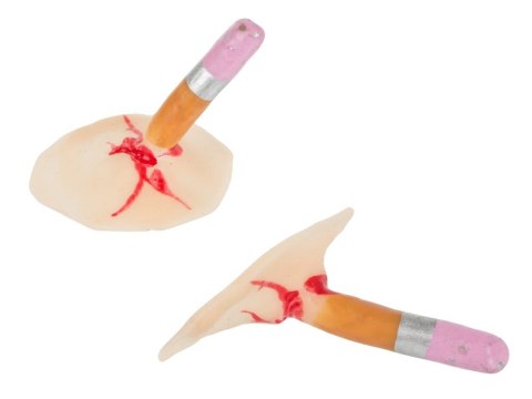 Sztuczna rana makeup kit zestaw do makijażu halloween z krwią wbity ołówek Sztuczna rana makeup kit zestaw do makijażu halloween z krwią wbity ołówek