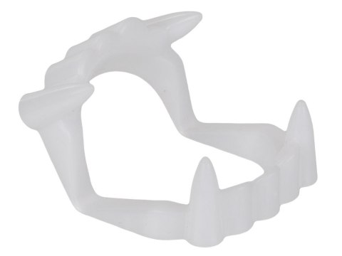 Zestaw sztuczne zęby+ krew halloween kły wampira draculi krew w tubce Zestaw sztuczne zęby+ krew halloween kły wampira draculi krew w tubce