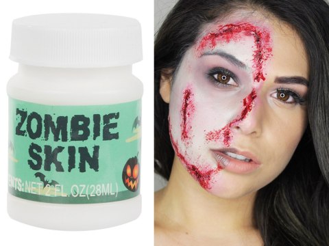Zoombie skin makijaż na halloween do malowania blizny rany makeup skóra Zoombie skin makijaż na halloween do malowania blizny rany makeup skóra