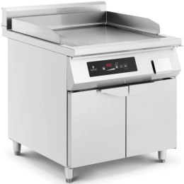 GRILL INDUKCYJNY GŁADKI WOLNOSTOJĄCY 720 X 610 MM 80-300 C 10000 W