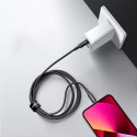 KABEL PRZEWÓD MFI DO IPHONE USB-C - LIGHTNING 30W 3A 1.8M CZARNY