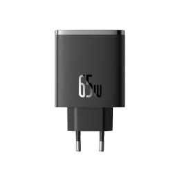 ŁADOWARKA SIECIOWA GAN CUBE PRO 65W 2X USB-C USB-A CZARNA