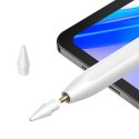 RYSIK STYLUS DO IPAD Z AKTYWNĄ WYMIENNĄ KOŃCÓWKĄ SMOOTH WRITING 2 + KABEL USB-C BIAŁY