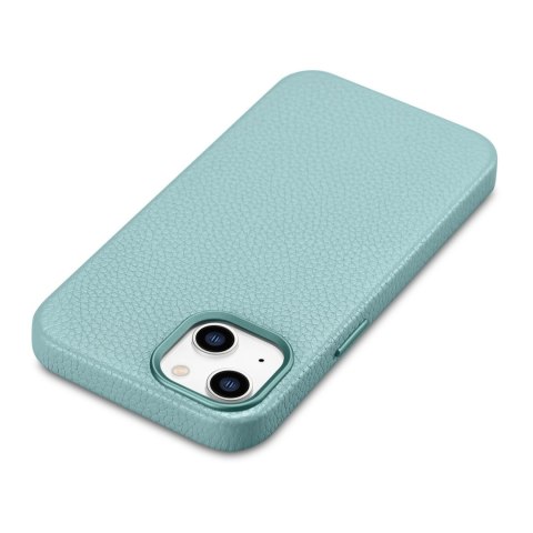 SKÓRZANE ETUI IPHONE 14 PLUS MAGNETYCZNE Z MAGSAFE LITCHI PREMIUM LEATHER CASE ZIELONY SKÓRZANE ETUI IPHONE 14 PLUS MAGNETYCZNE Z MAGSAFE LITCHI PREMIUM LEATHER CASE ZIELONY