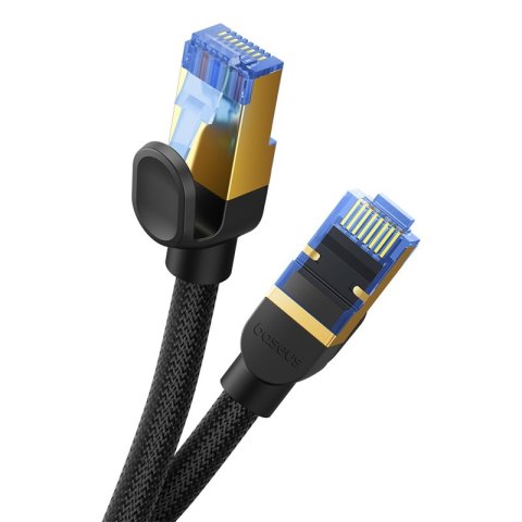 SZYBKI KABEL SIECIOWY LAN RJ45 CAT.7 10GBPS PLECIONKA 8M CZARNY SZYBKI KABEL SIECIOWY LAN RJ45 CAT.7 10GBPS PLECIONKA 8M CZARNY