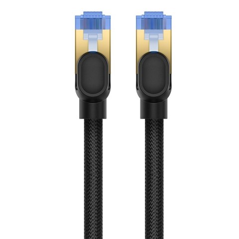 SZYBKI KABEL SIECIOWY LAN RJ45 CAT.7 10GBPS PLECIONKA 8M CZARNY SZYBKI KABEL SIECIOWY LAN RJ45 CAT.7 10GBPS PLECIONKA 8M CZARNY