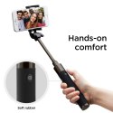 WYSOKIEJ JAKOŚCI KIJEK TELESKOPOWY SELFIE STICK 18-77CM CZARNY