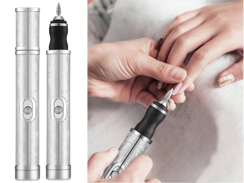 Frezarka do paznokci manicure pedicure frezy zestaw frezów usb akumulator Frezarka do paznokci manicure pedicure frezy zestaw frezów usb akumulator