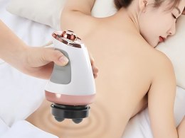 Masażer wyszczuplający do ciała brzucha pośladków cellulitu 5 końcówek