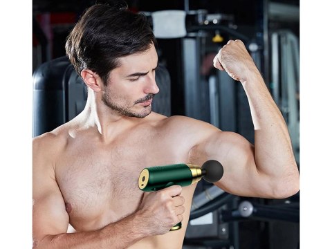 Mini pistolet do masażu ciała mięśni mocny masażer massage gun przenośny Mini pistolet do masażu ciała mięśni mocny masażer massage gun przenośny