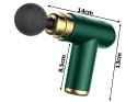 Mini pistolet do masażu ciała mięśni mocny masażer massage gun przenośny