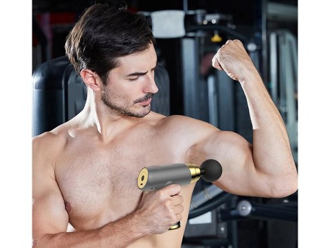 Mini pistolet do masażu ciała mięśni mocny masażer massage gun przenośny Mini pistolet do masażu ciała mięśni mocny masażer massage gun przenośny