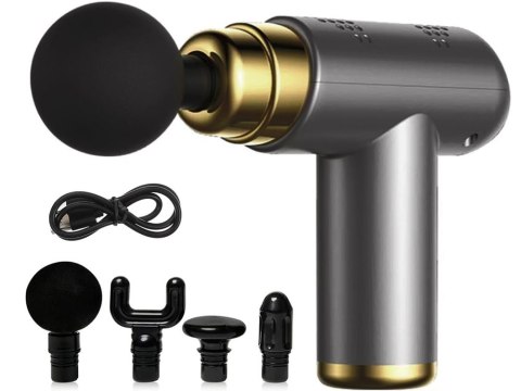 Mini pistolet do masażu ciała mięśni mocny masażer massage gun przenośny Mini pistolet do masażu ciała mięśni mocny masażer massage gun przenośny