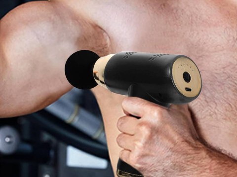 Mini pistolet do masażu ciała mięśni mocny masażer massage gun przenośny Mini pistolet do masażu ciała mięśni mocny masażer massage gun przenośny