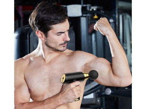 Mini pistolet do masażu ciała mięśni mocny masażer massage gun przenośny Mini pistolet do masażu ciała mięśni mocny masażer massage gun przenośny