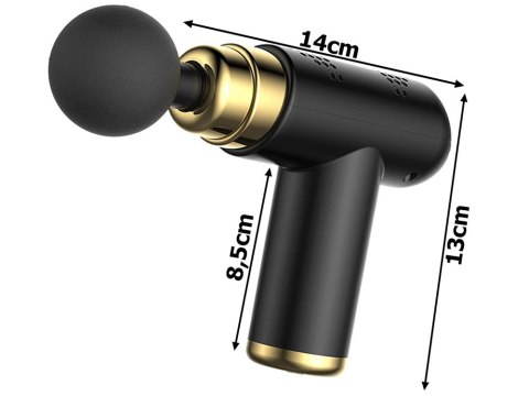 Mini pistolet do masażu ciała mięśni mocny masażer massage gun przenośny Mini pistolet do masażu ciała mięśni mocny masażer massage gun przenośny