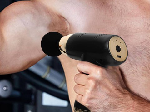 Mini pistolet do masażu ciała mięśni mocny masażer massage gun przenośny Mini pistolet do masażu ciała mięśni mocny masażer massage gun przenośny