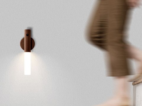Lampka lampa led ciepła kinkiet z czujnikiem ruchu naścienny na magnes Lampka lampa led ciepła kinkiet z czujnikiem ruchu naścienny na magnes