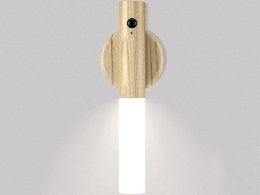 Lampka lampa led ciepła kinkiet z czujnikiem ruchu naścienny na magnes