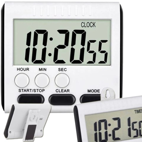 Minutnik kuchenny zegar elektroniczny timer do kuchni na magnes cyfrowy Minutnik kuchenny zegar elektroniczny timer do kuchni na magnes cyfrowy