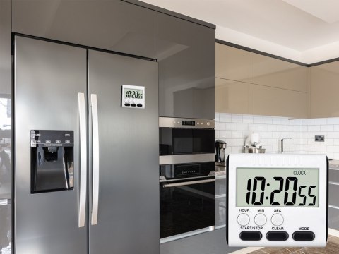 Minutnik kuchenny zegar elektroniczny timer do kuchni na magnes cyfrowy Minutnik kuchenny zegar elektroniczny timer do kuchni na magnes cyfrowy