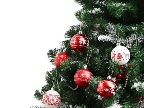 Bombki choinkowe na choinkę 5cm zestaw 30 sztuk zestaw nietłukące ozdoby Bombki choinkowe na choinkę 5cm zestaw 30 sztuk zestaw nietłukące ozdoby