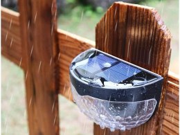 Lampa solarna kinkiet latarnia czujnik zmierzchu led elewacyjna ogrodowa