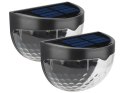 Lampa solarna kinkiet latarnia czujnik zmierzchu led elewacyjna ogrodowa